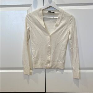 Theory - Cream Cardigan